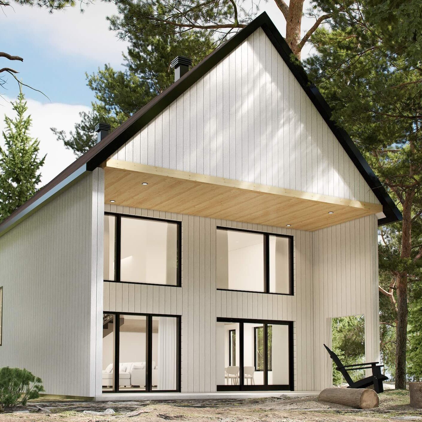 Lagom garden view